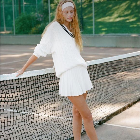 Tna White Tennis Skirt - Picture 5 of 5